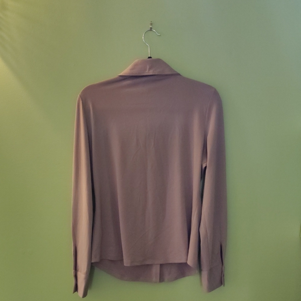 RW&CO. Beige Long Sleeve Button Down Shirt - Picture 3 of 3